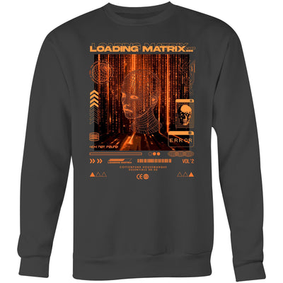 LOADING MATRIX 2 - Mens Sweatshirt - FRONT PRINT