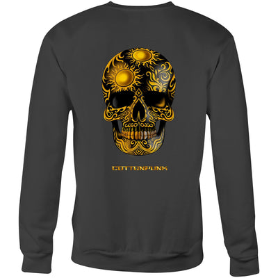 DEATH BY SUNRISE - Mens Sweatshirt - BACK PRINT