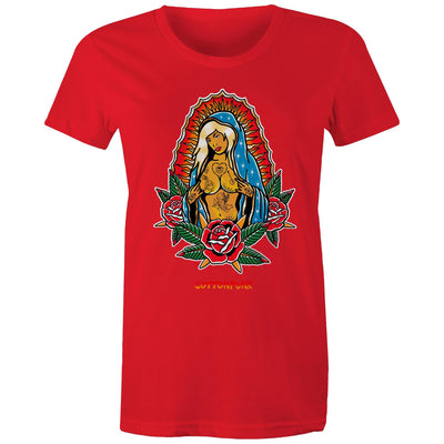 PRAY FOR BETTER TIMES (W) - Womens T-Shirt - FRONT PRINT