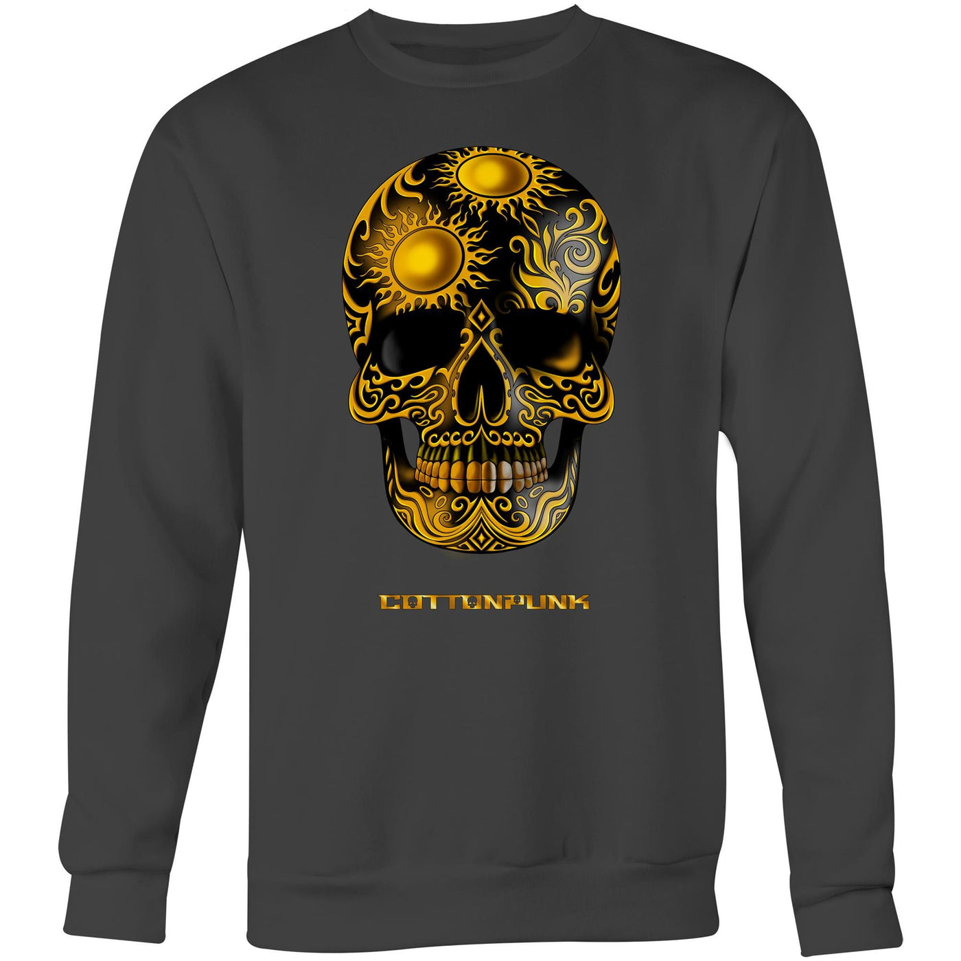 DEATH BY SUNRISE - Mens Sweatshirt - FRONT PRINT