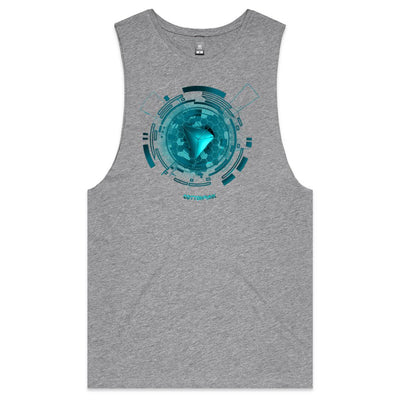 TRON III - Mens Sleeveless T-Shirt - FRONT PRINT