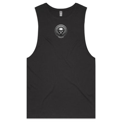 STONE COLD - Mens Sleeveless T-Shirt - BACK PRINT