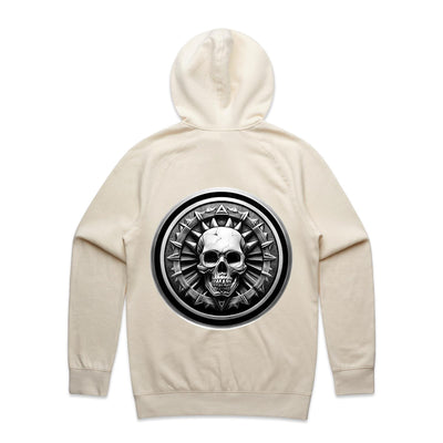 HEAVY METAL - Mens Pocket Hoodie - BACK PRINT