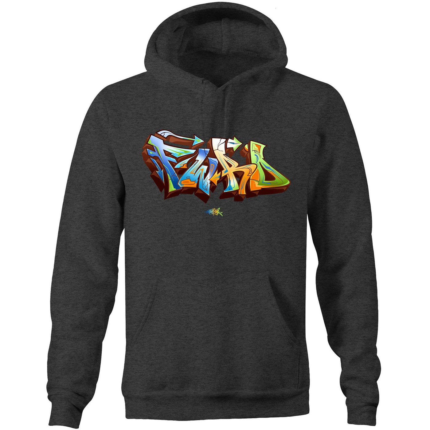 FWRD - Mens Pocket Hoodie - FRONT PRINT