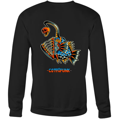 DEEP WATER - Mens Sweatshirt - BACK PRINT