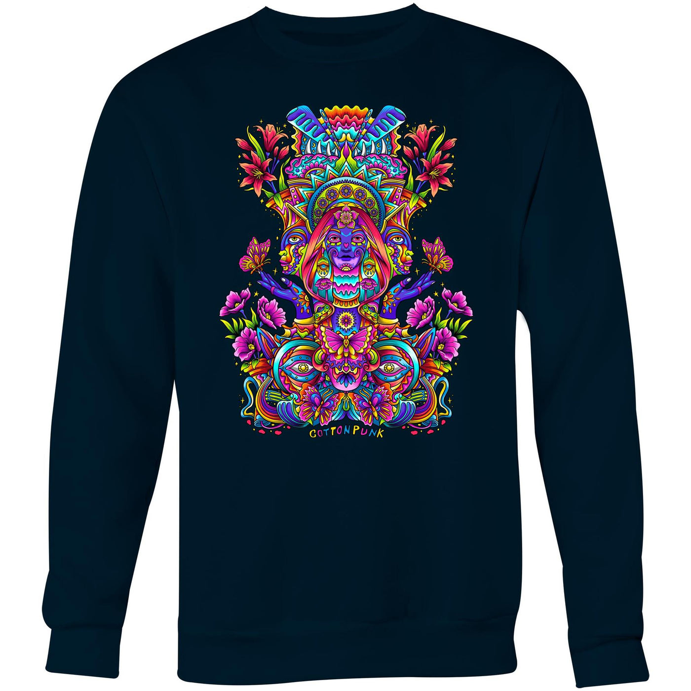 EGO TRIP - Womens Sweatshirt - FRONT PRINT