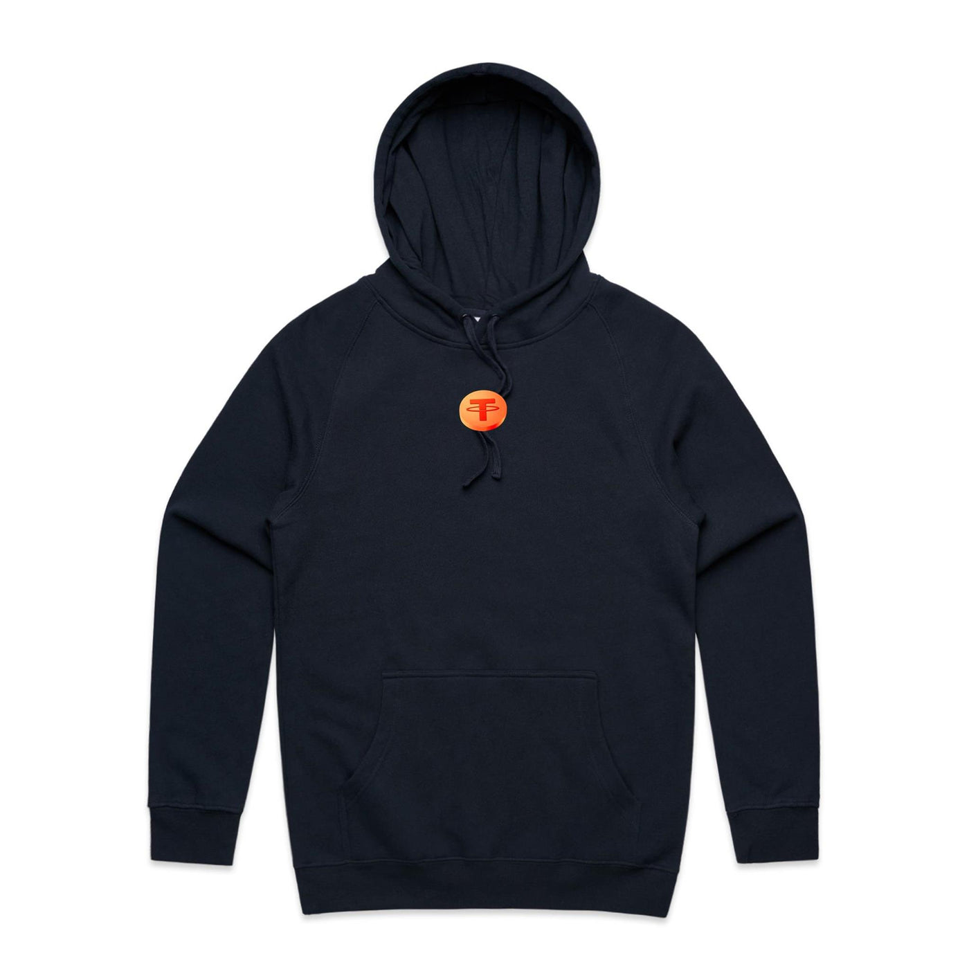 TETHER IV - Mens Pocket Hoodie - BACK PRINT