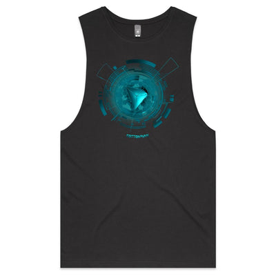 TRON III - Mens Sleeveless T-Shirt - FRONT PRINT