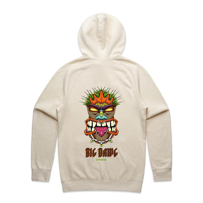 BIG DAWG - Mens Pocket Hoodie - BACK PRINT