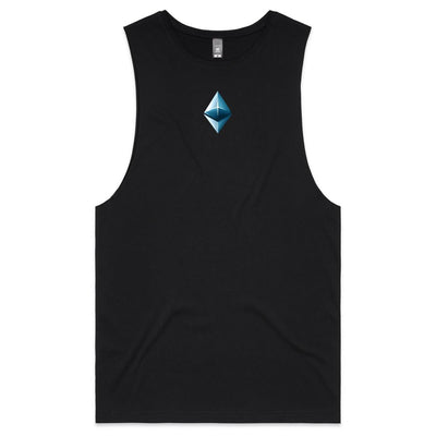 ETHEREUM - Mens Sleeveless T-Shirt - BACK PRINT