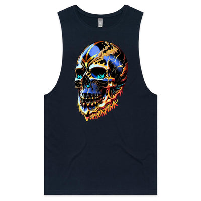 LUCID NIGHTMARE - Mens Sleeveless T-Shirt - FRONT PRINT