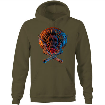 DEAD REDEMPTION - Mens Pocket Hoodie - FRONT PRINT