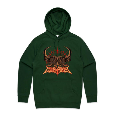 BLACK SPELL IV - Mens Pocket Hoodie - FRONT PRINT