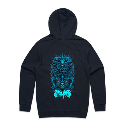 PARANOID - Mens Pocket Hoodie - BACK PRINT