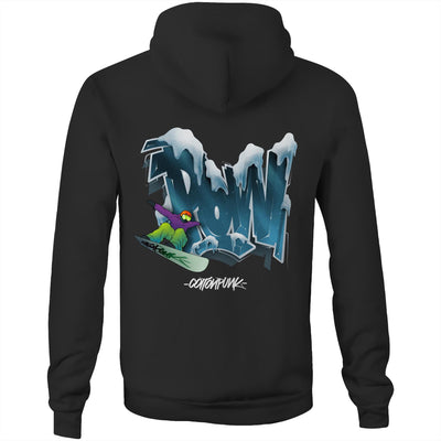 POW - Mens Pocket Hoodie - BACK PRINT