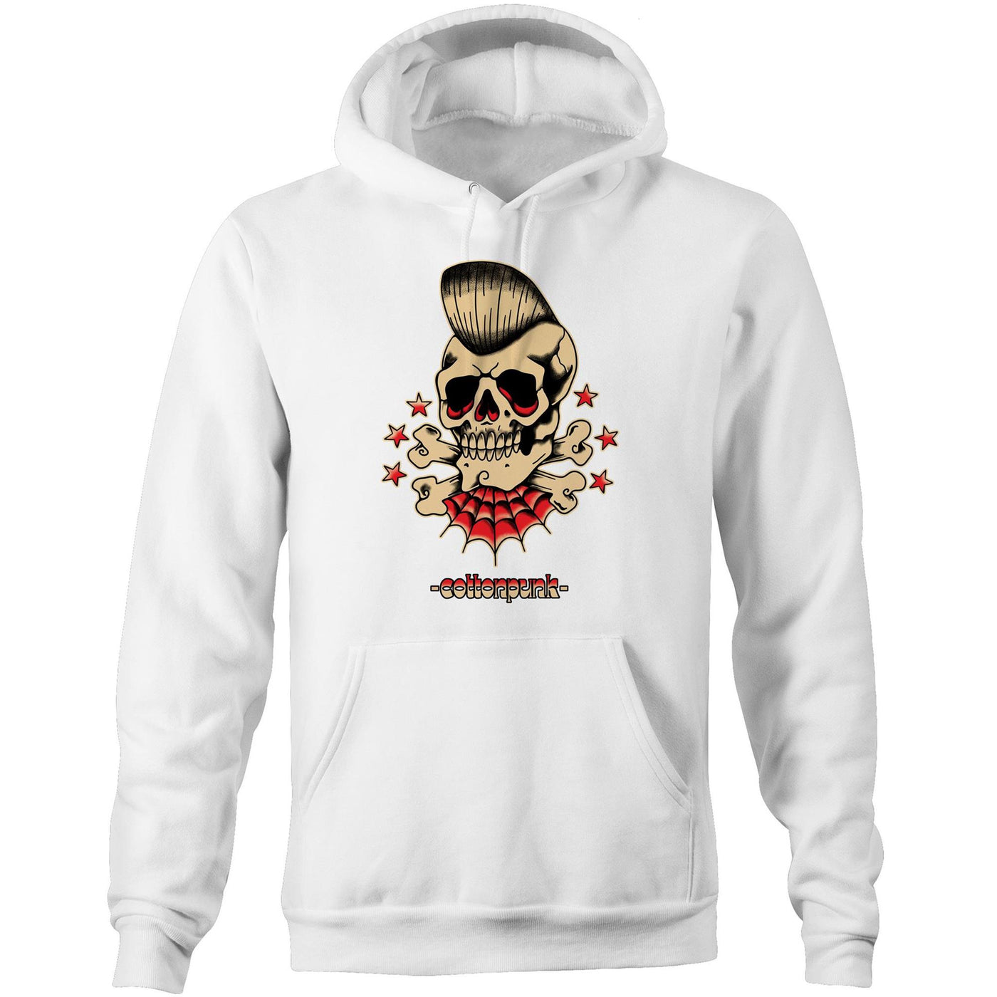 ELVIS IS NOT DEAD - Mens Pocket Hoodie - FRONT PRINT