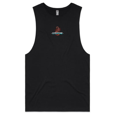 WRAPPED - Mens Sleeveless T-Shirt - BACK PRINT