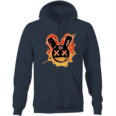 SUNDAZE (O) - Mens Pocket Hoodie - FRONT PRINT