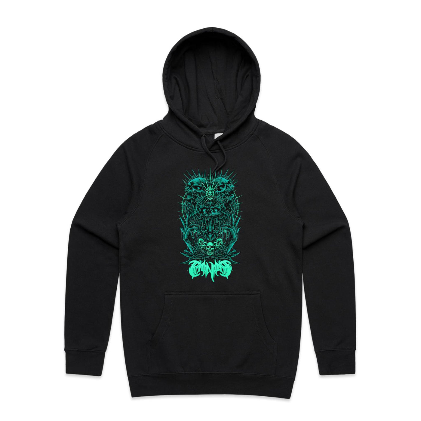 PARANOID II - Mens Pocket Hoodie - FRONT PRINT