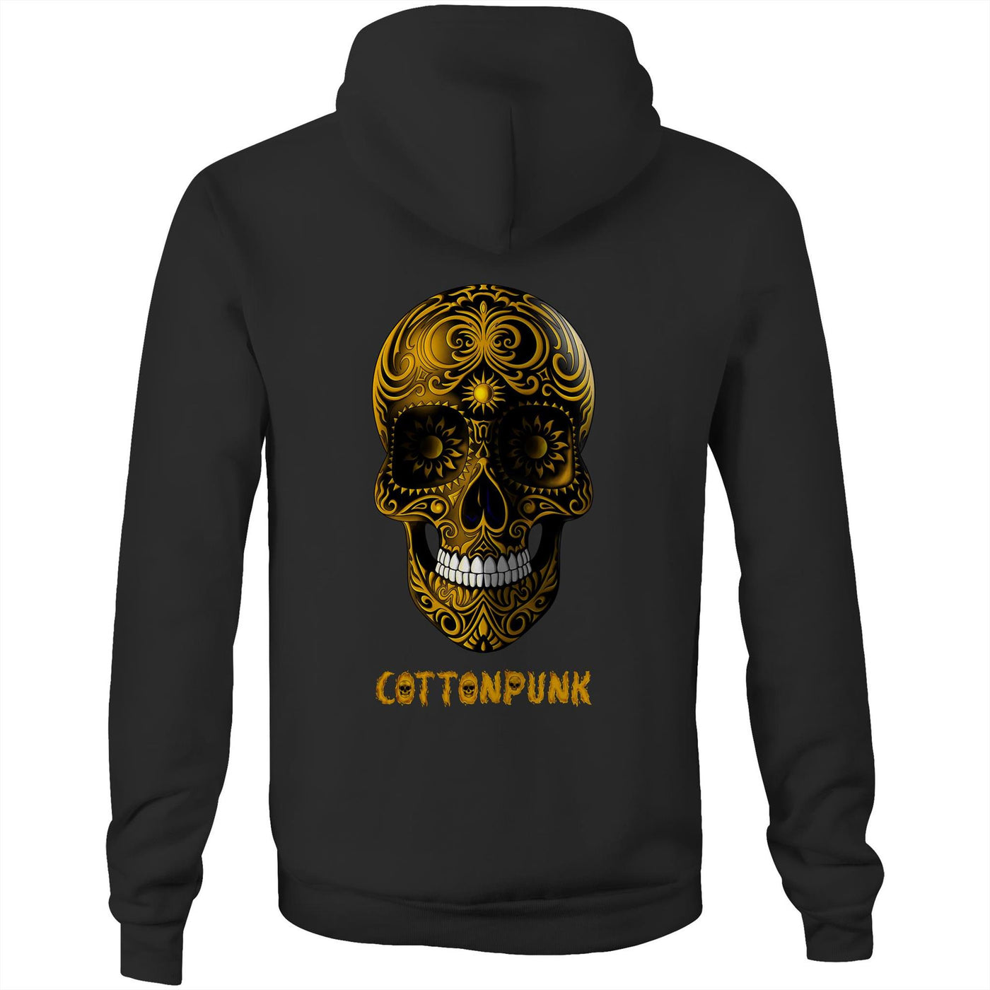 DEATH IN MÉXICO - Mens Pocket Hoodie - BACK PRINT