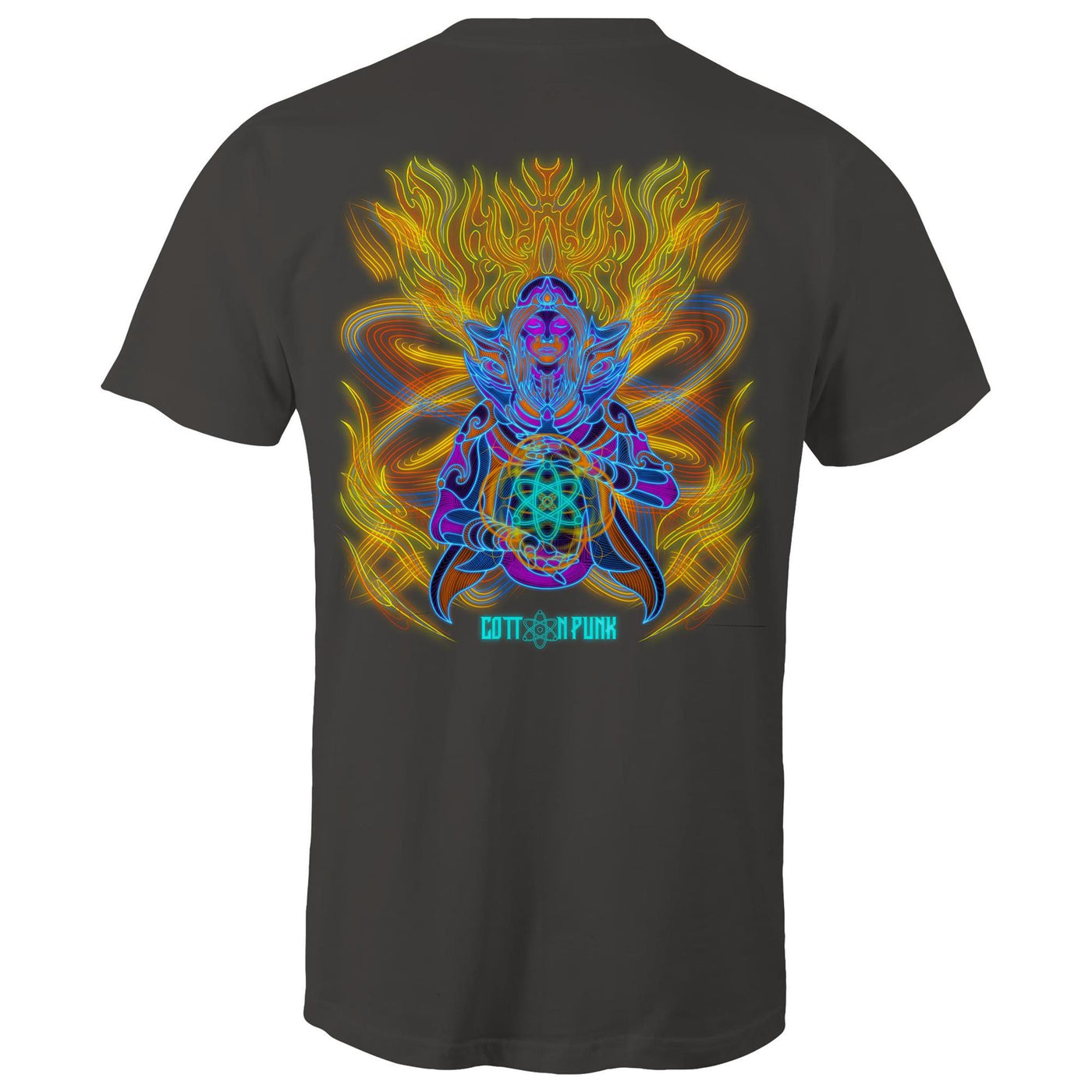 COSMIC ENERGY INFERNO - Mens T-Shirt - BACK PRINT