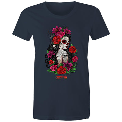 EL AMOR NUNCA MUERE - Womens T-Shirt - FRONT PRINT