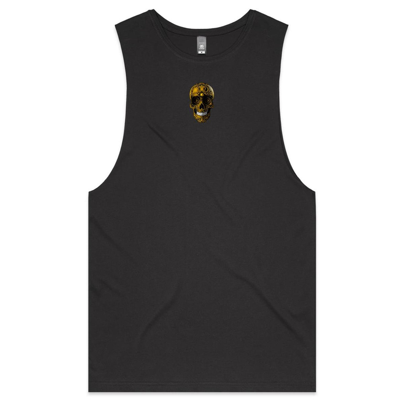 DEATH BY SUNRISE - Mens Sleeveless T-Shirt - BACK PRINT