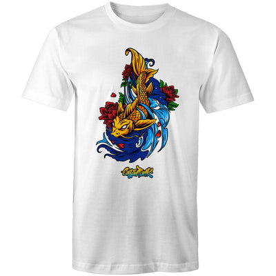 KOI - Mens T-Shirt - FRONT PRINT