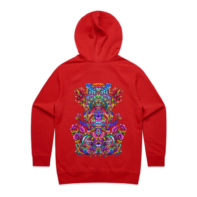 EGO TRIP - Womens Pocket Hoodie - BACK PRINT