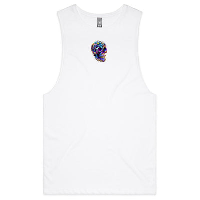 GEARS OF TIME II - Mens Sleeveless T-Shirt - BACK PRINT