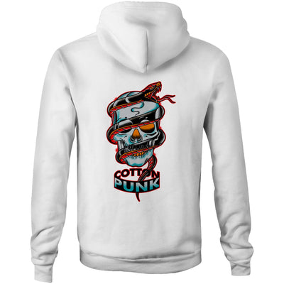 WRAPPED - Mens Pocket Hoodie - BACK PRINT