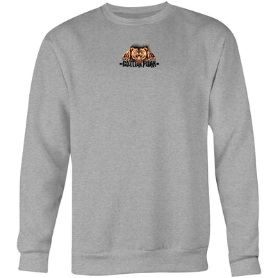 MONEY FIGHT - Mens Sweatshirt - BACK PRINT