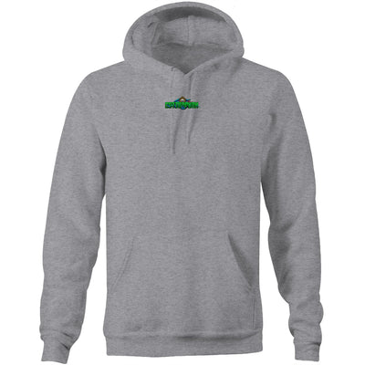 LOOK ME IN THE EYES - Mens Pocket Hoodie - BACK PRINT