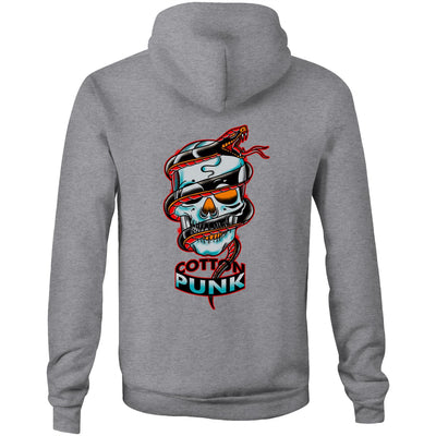 WRAPPED - Mens Pocket Hoodie - BACK PRINT