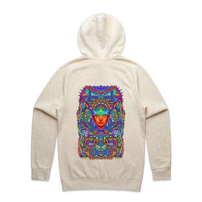 DEATH OF THE EGO - Mens Pocket Hoodie - BACK PRINT