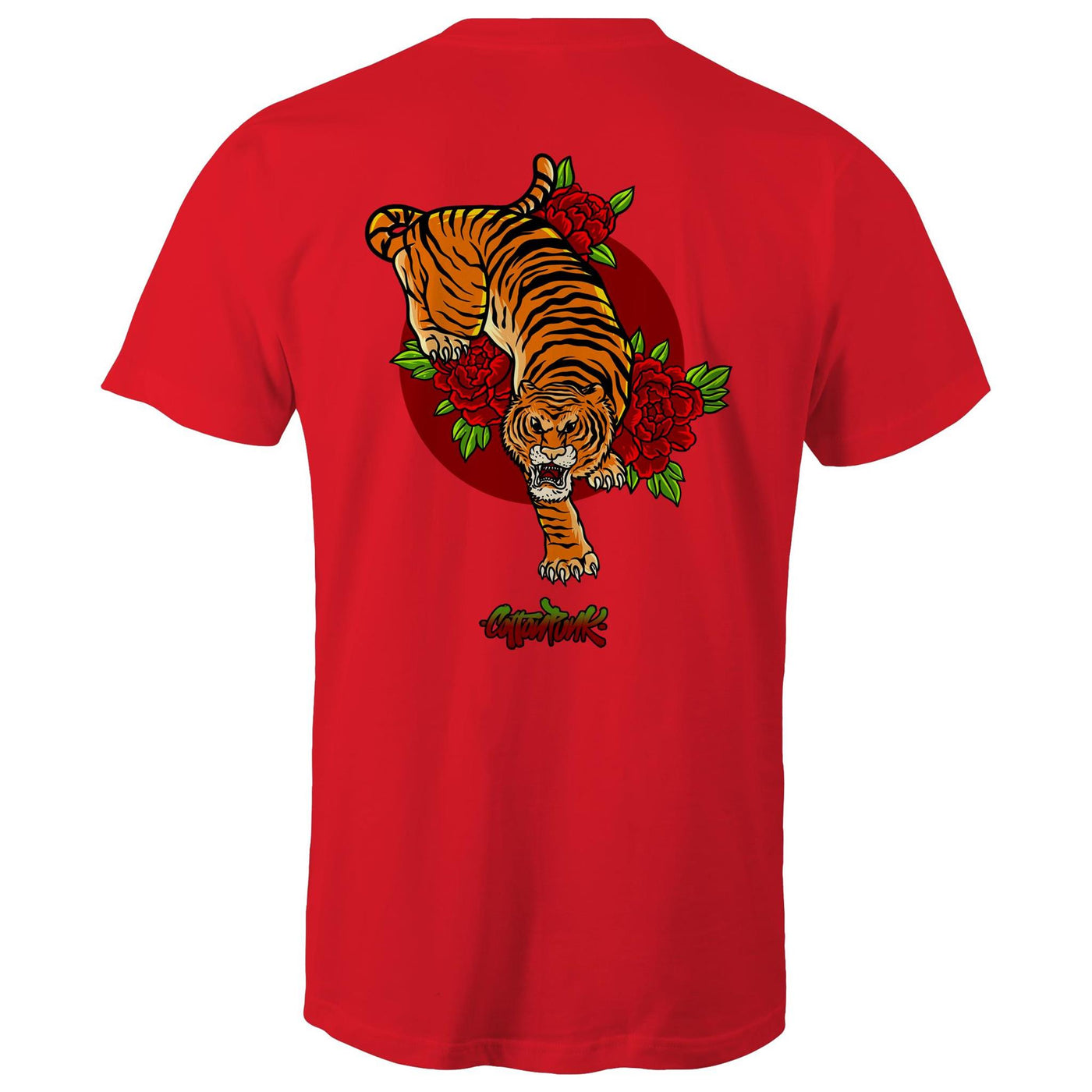 JUNGLE KING - Mens T-Shirt - BACK PRINT