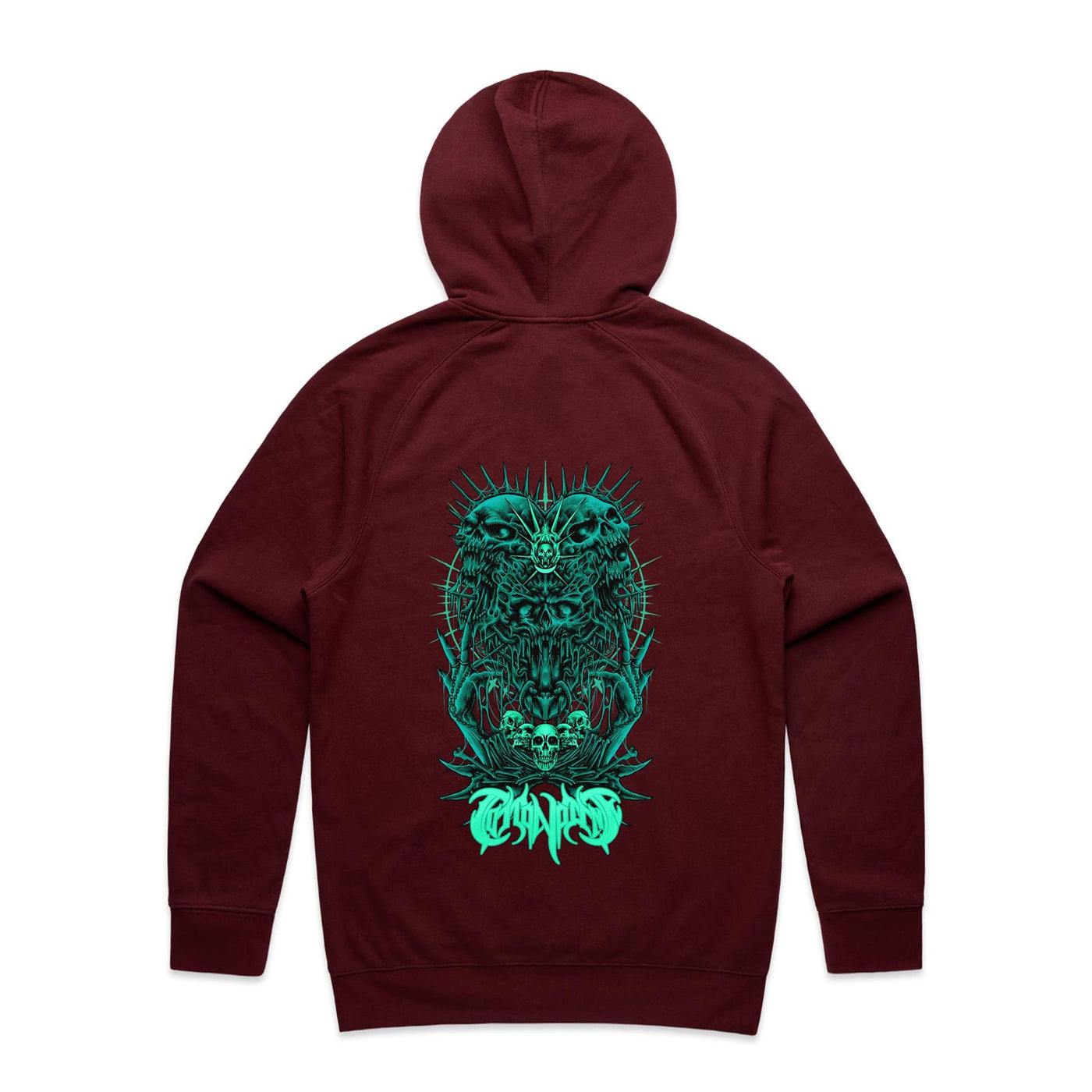 PARANOID II - Mens Pocket Hoodie - BACK PRINT