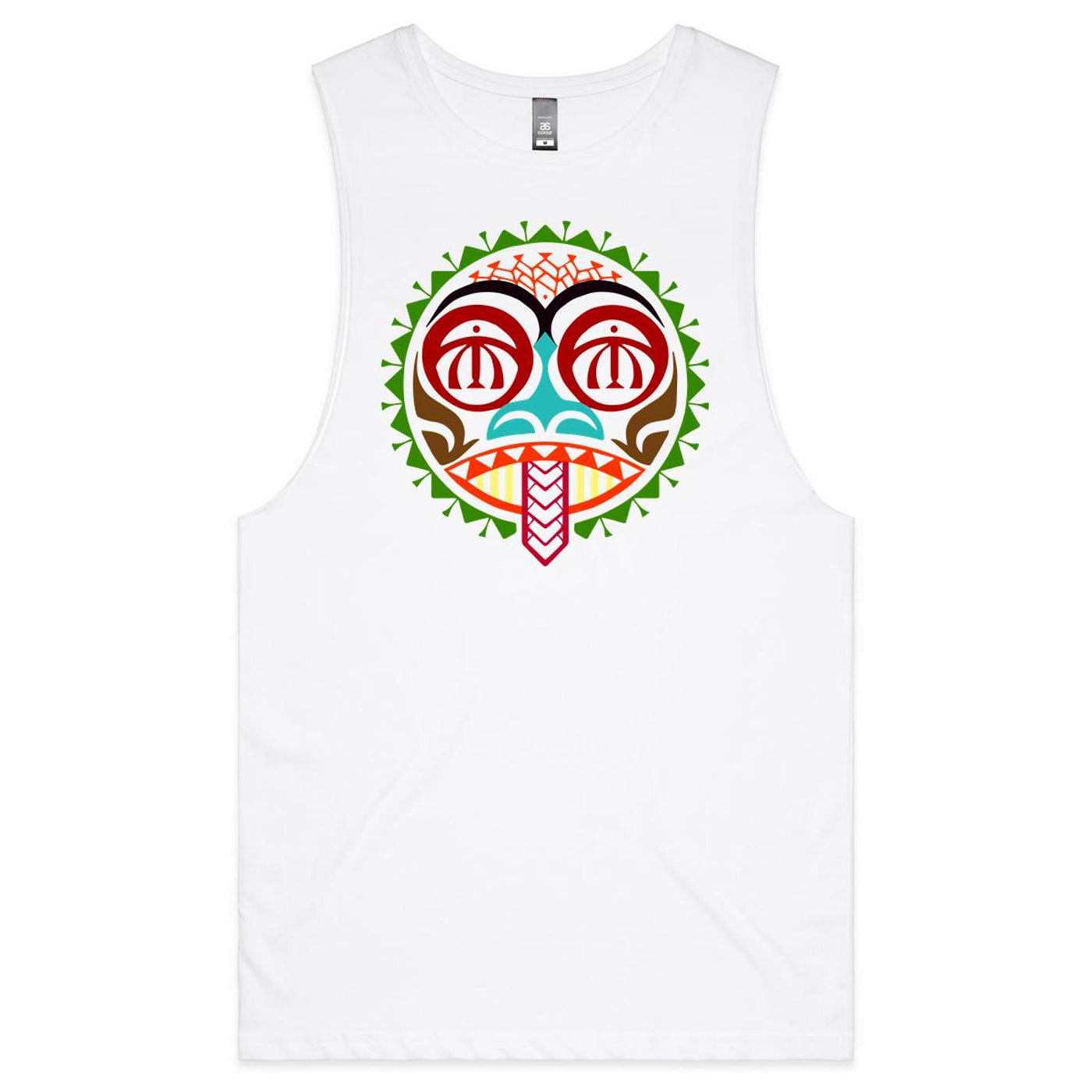 SYCHO (R) - Mens Sleeveless T-Shirt - FRONT PRINT