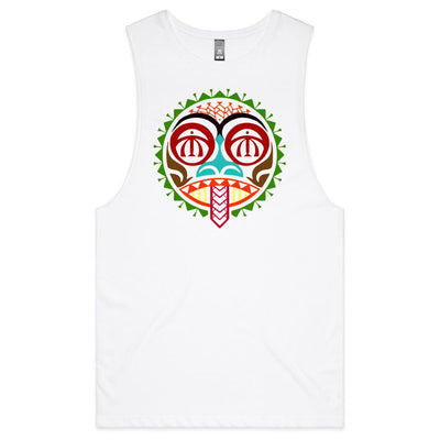 SYCHO (R) - Mens Sleeveless T-Shirt - FRONT PRINT