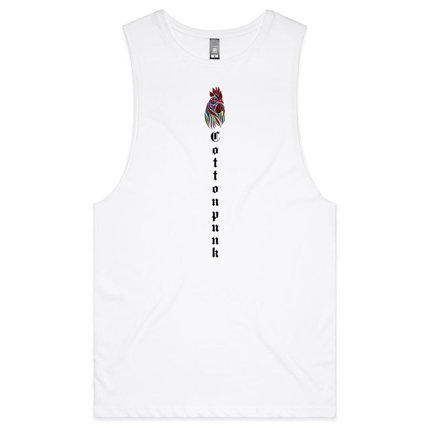 BIG C - Mens Sleeveless T-Shirt - BACK PRINT