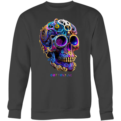 GEARS OF TIME V2 - Mens Sweatshirt - FRONT PRINT