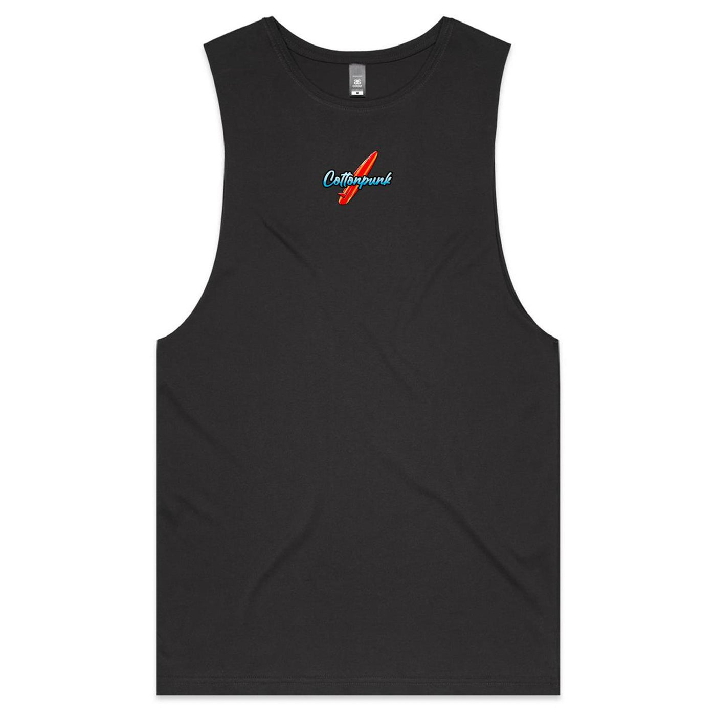 DYING FOR A SURF - Mens Sleeveless T-Shirt - BACK PRINT