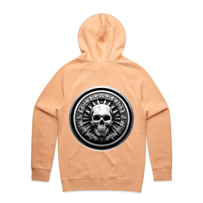 HEAVY METAL - Mens Pocket Hoodie - BACK PRINT