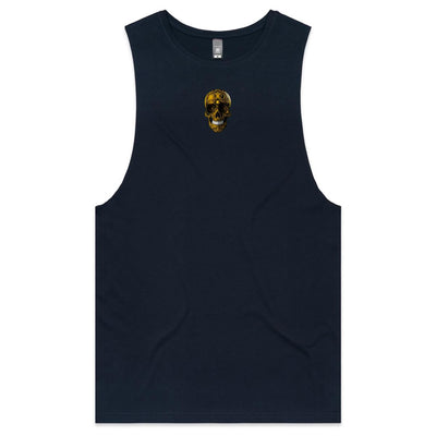 DEATH BY SUNRISE - Mens Sleeveless T-Shirt - BACK PRINT