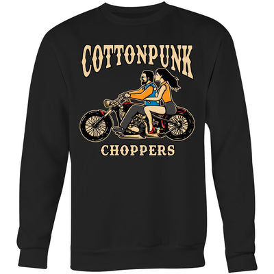 COTTONPUNK CHOPPERS - Mens Sweatshirt - FRONT PRINT