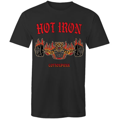 HOT IRON - Mens T-Shirt - FRONT PRINT