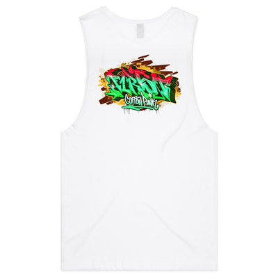 F1RST - Mens Sleeveless T-Shirt - BACK PRINT