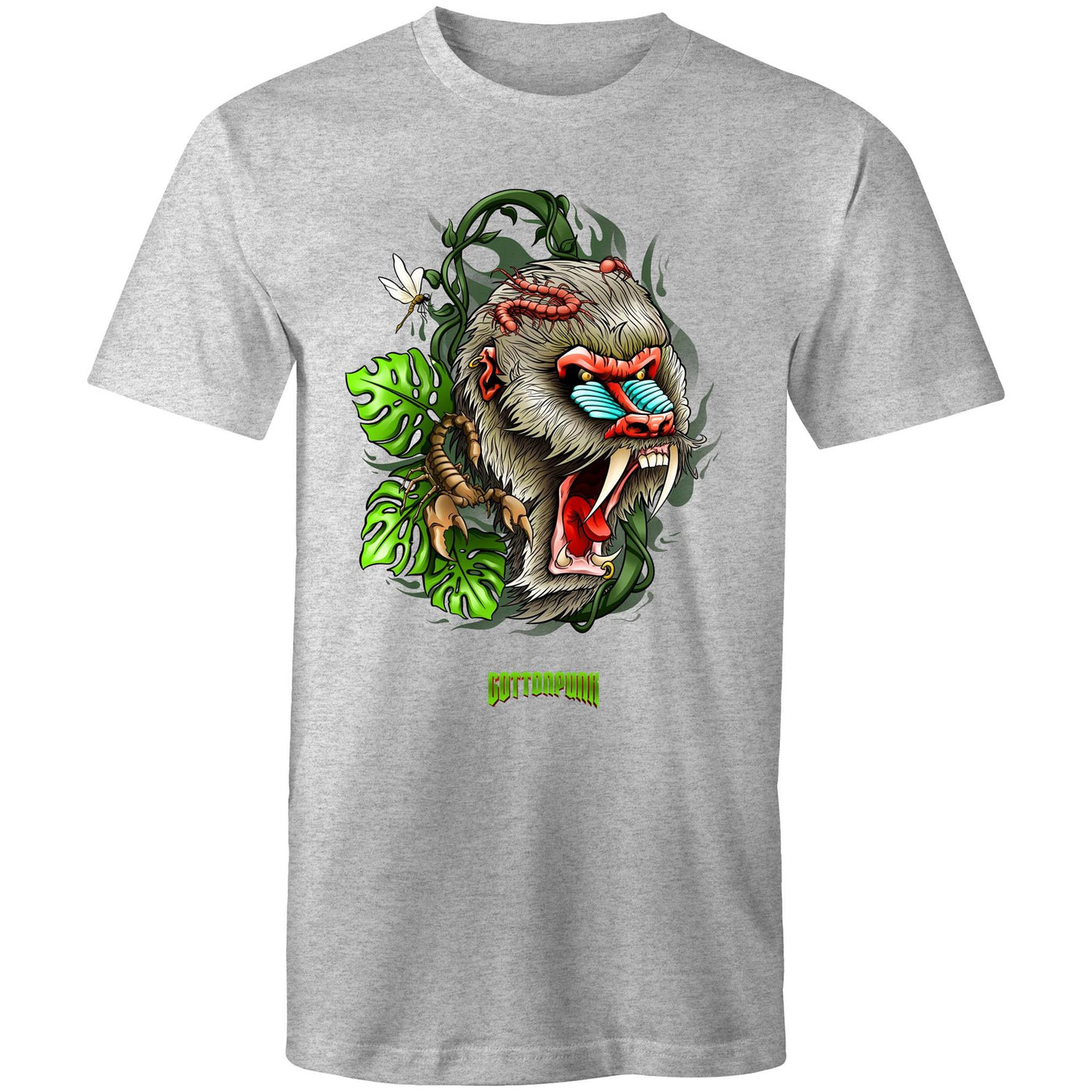 BABOON - Mens T-Shirt - FRONT PRINT