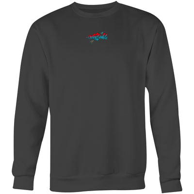 BIRD OF PREY - Mens Sweatshirt - BACK PRINT