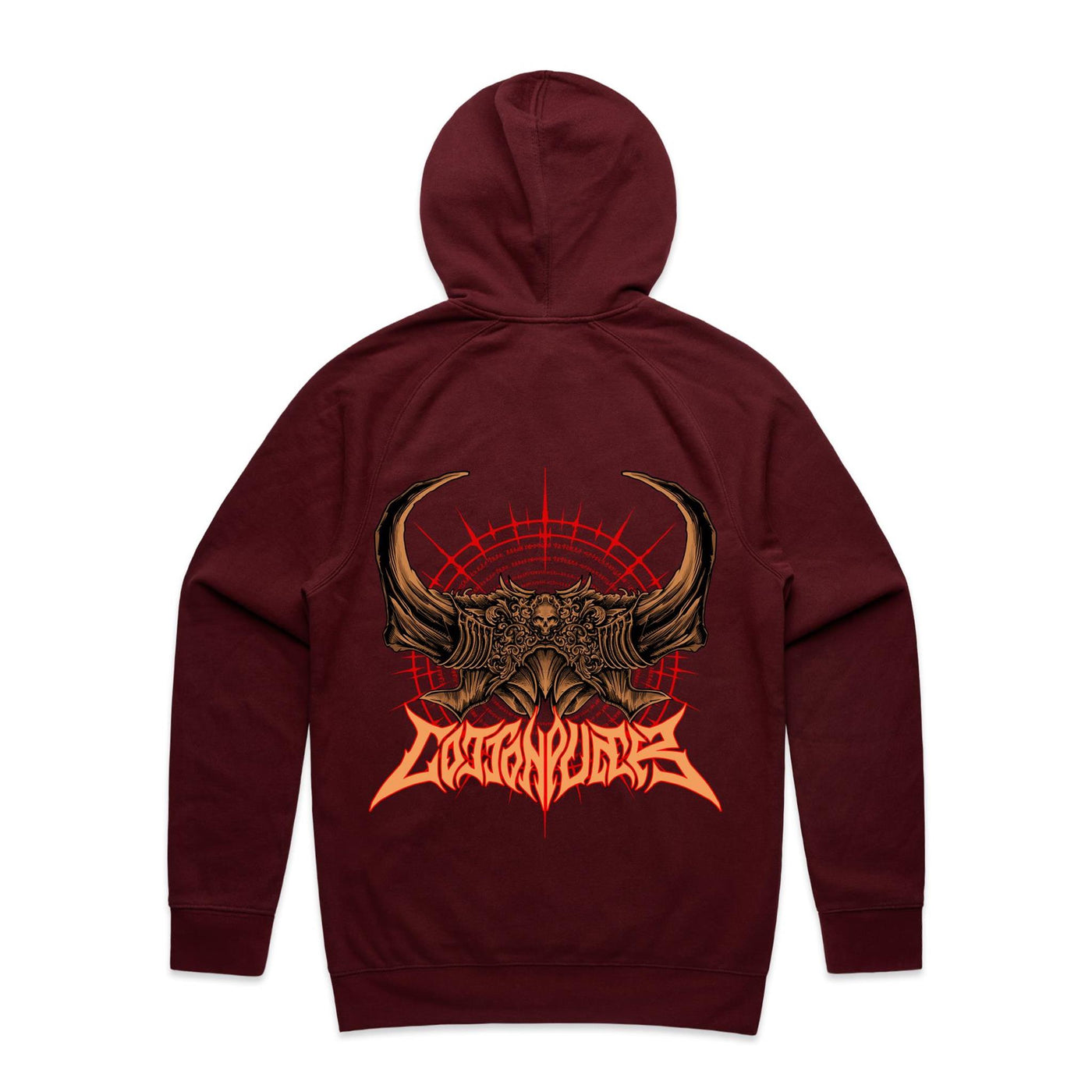 BLACK SPELL IV - Mens Pocket Hoodie - BACK PRINT